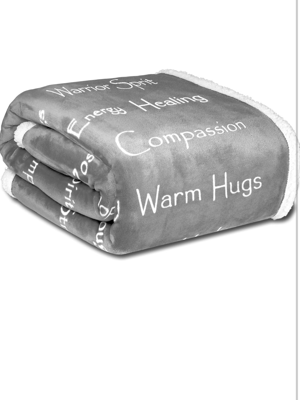 Sympathy Sherpa Throw Blanket | NWOT